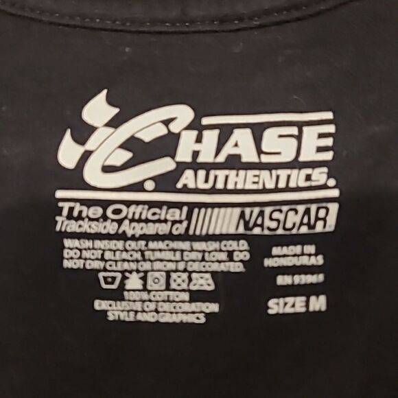 Chase authentic Nascar apparel Stewart #14 black t-shirt - Picture 7 of 7